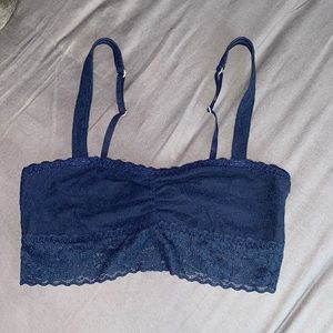Gilly Hicks Navy Blue Bralette